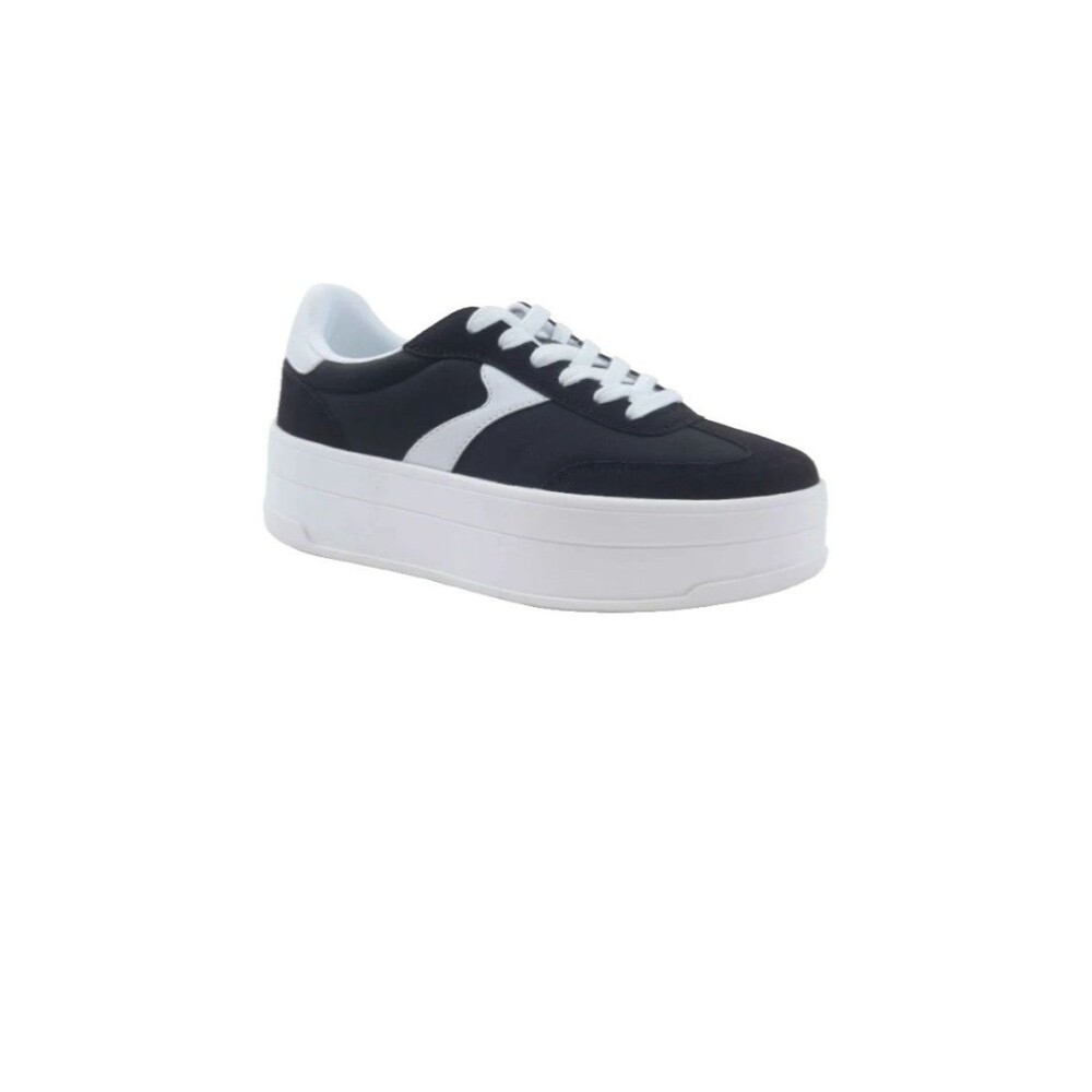 No Boundaries Women's Platform Sport Sneakers Black Size 9 New in Box